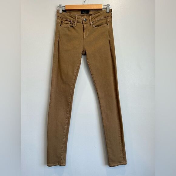 VINCE Women's Khaki Skinny Pants - Picture 1 of 11